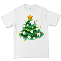 White Christmas tree with teeth Premium Tee - AdoDesignShop