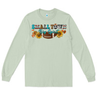 Matcha small town big spirit Long Sleeve Tee - BundleAndBundleShop