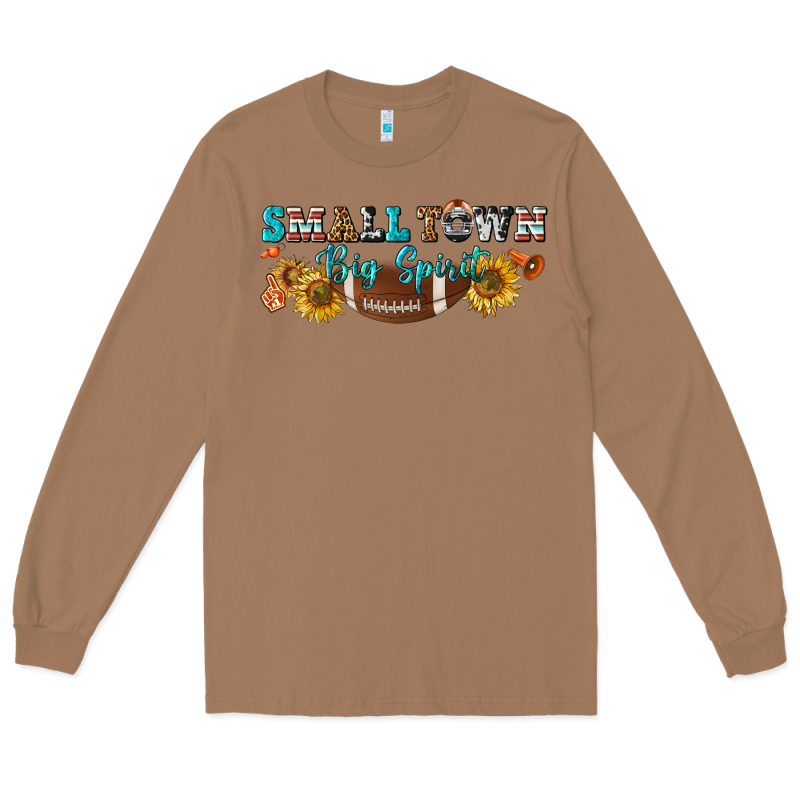 Small Town Big Spirit Long Sleeve Tee by BundleAndBundleShop | Teevron