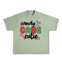 Oil Green candy cane cutie Urban Heavy Tee - MaliasSmallBusiness