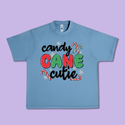 Candy Cane Cutie Urban Heavy Tee Designed By Maliassmallbusiness