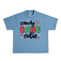 Pebble Blue candy cane cutie Urban Heavy Tee - MaliasSmallBusiness