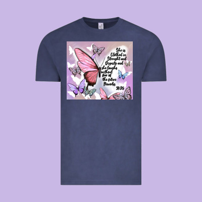 Bible Verse Vintage Tee Designed By Maliassmallbusiness