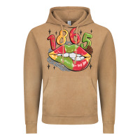 Vintage Camel 1865 juneteenth lips Vintage Hoodie - MaliasSmallBusiness