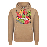 Vintage Coffee 1865 juneteenth lips Vintage Hoodie - MaliasSmallBusiness