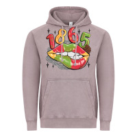 Vintage Zinc 1865 juneteenth lips Vintage Hoodie - MaliasSmallBusiness