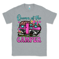 Heather Grey queen of the camper Classic Tee - JahusDesignShop