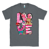 Charcoal Heather love valentines day Classic Tee - NancyCooperArtShop