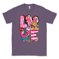 Lavender love valentines day Classic Tee - NancyCooperArtShop