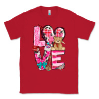 Red love valentines day Classic Tee - NancyCooperArtShop