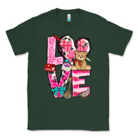 Sports Green love valentines day Classic Tee - NancyCooperArtShop