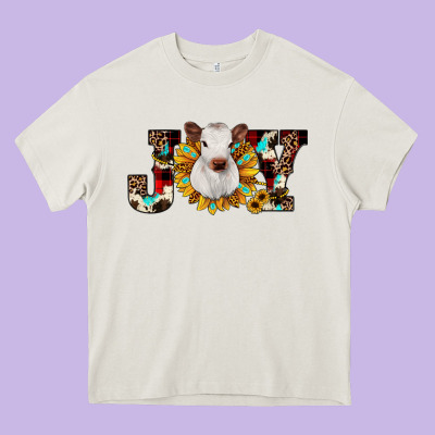 Christmas Joy Heavy Core Tee Designed By Jahusdesignshop