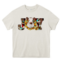 Cream christmas joy Heavy Core Tee - JahusDesignShop