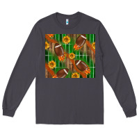 Smoke american football with sunflower tumbler Long Sleeve Tee - BundleAndBundleShop