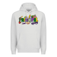Dove Grey principal mardi gras cowgirl Premium Hoodie - CowGirlArtShop