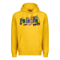 Lemon principal mardi gras cowgirl Premium Hoodie - CowGirlArtShop