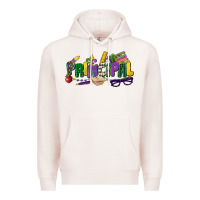 Pale Pink principal mardi gras cowgirl Premium Hoodie - CowGirlArtShop