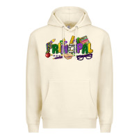 Sandshell principal mardi gras cowgirl Premium Hoodie - CowGirlArtShop