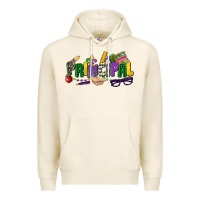 Tofu principal mardi gras cowgirl Premium Hoodie - CowGirlArtShop