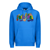 True Royal principal mardi gras cowgirl Premium Hoodie - CowGirlArtShop