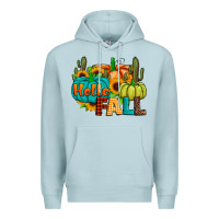 Blue Mist hello fall Premium Hoodie - JahusDesignShop