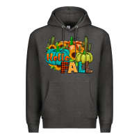 Charcoal Heather hello fall Premium Hoodie - JahusDesignShop
