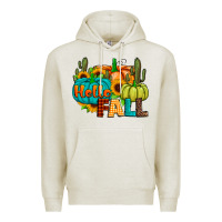 Oatmeal Heather hello fall Premium Hoodie - JahusDesignShop