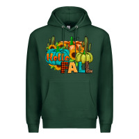 Sports Green hello fall Premium Hoodie - JahusDesignShop