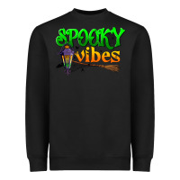 Black spooky vibes Heavyweight Sweatshirt - BundleAndBundleShop