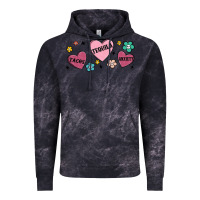 Cloud Black tacos tequila anxiety Vintage Hoodie - MaliasSmallBusiness