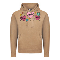 Vintage Coffee tacos tequila anxiety Vintage Hoodie - MaliasSmallBusiness