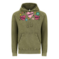 Tacos Tequila Anxiety Vintage Hoodie | Teevron