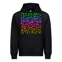 Black leopard glitter seamless pattern Urban Hoodie - BundleAndBundleShop