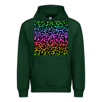 Forest Green leopard glitter seamless pattern Urban Hoodie - BundleAndBundleShop