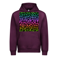 Mauve Wine leopard glitter seamless pattern Urban Hoodie - BundleAndBundleShop
