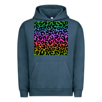 Pigment Midnight Navy leopard glitter seamless pattern Urban Hoodie - BundleAndBundleShop