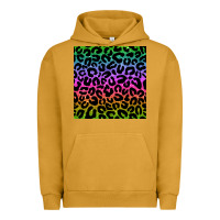 Pigment Peanut Butter leopard glitter seamless pattern Urban Hoodie - BundleAndBundleShop