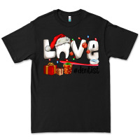 Black Christmas love  dentist Premium Tee - AdoDesignShop