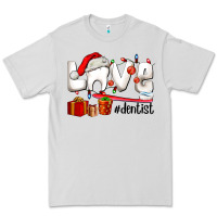 Dove Grey Christmas love  dentist Premium Tee - AdoDesignShop