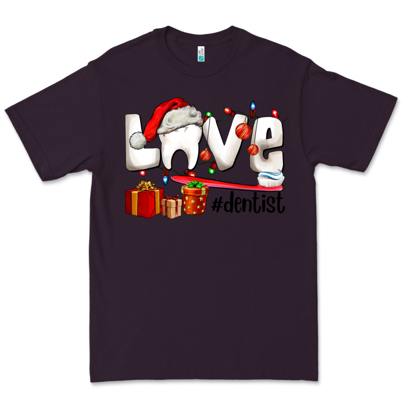 Christmas Love  Dentist Premium Tee by AdoDesignShop | Teevron