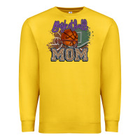 Lemon Basketball Mom Premium Sweatshirt - HowdyJamesFarm