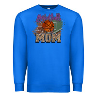 True Royal Basketball Mom Premium Sweatshirt - HowdyJamesFarm