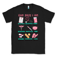 Black god says i am nurse Classic Tee - MaliasSmallBusiness