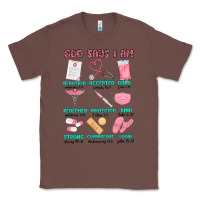 Chestnut god says i am nurse Classic Tee - MaliasSmallBusiness