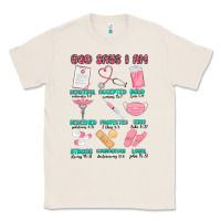 Natural god says i am nurse Classic Tee - MaliasSmallBusiness