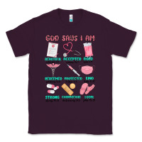 Plum god says i am nurse Classic Tee - MaliasSmallBusiness