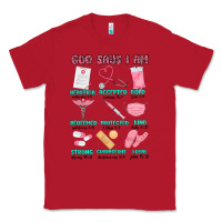 Red god says i am nurse Classic Tee - MaliasSmallBusiness