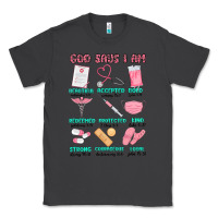 Smoke god says i am nurse Classic Tee - MaliasSmallBusiness