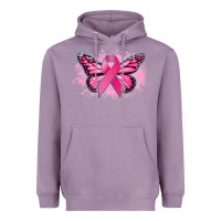 Lavender Cancer ribbon butterfly Cancer Awareness Heavyweight Hoodie - HowdyJamesFarm