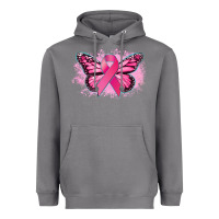 Storm Cancer ribbon butterfly Cancer Awareness Heavyweight Hoodie - HowdyJamesFarm